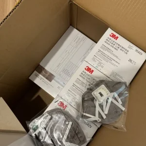 3M 9542V Valved Fold Flat Dust Respirator Masks (20 per box) - Image 3