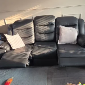 Recliner 3 seater sofas - Image 3