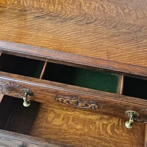 Antique Oak Jacobean Revival Sideboard – 1920s/30s - Image 3