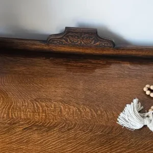 Antique Oak Jacobean Revival Sideboard – 1920s/30s - Image 5