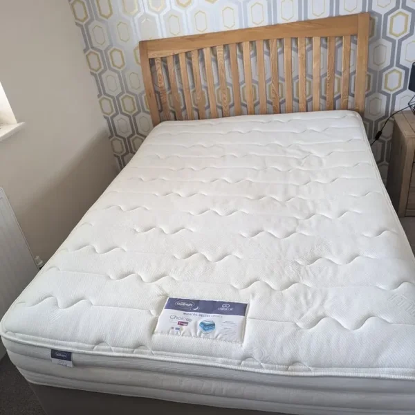 double divan bed with mattress and drawers