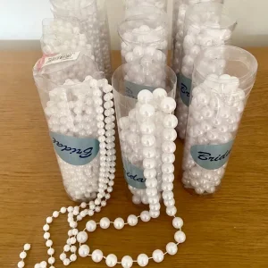 White string of pearls - 12 pieces available - Image 3