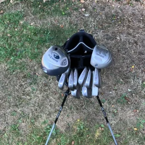 Men’s Golf Clubs – Driver, 3 Wood, Petron Irons, Putter with Stand Bag - Image 2