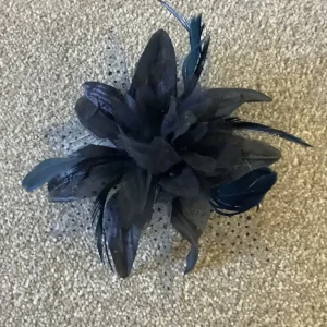 Navy Fascinator