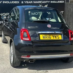 2016 Fiat 500 1.2 Lounge 3dr Hatchback Petrol Manual - Image 6