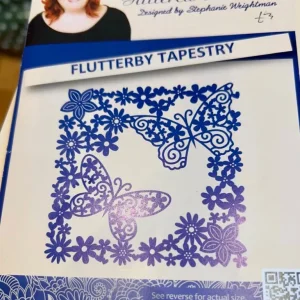 Tattered Lace Die - Flutterby Tapestry (butterfly design)