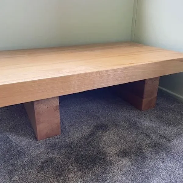 Chunky Ash Coffee Table