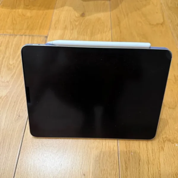 iPad Pro 11-inch 128GB (4th gen) with case, pen, and screen protector
