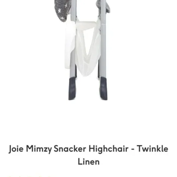 Joie Mimzy Snacker Highchair