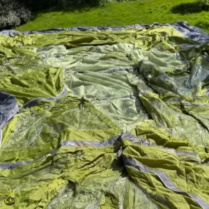 Vango 600 XL Airbeam tent with gazebo, kitchen set, chairs and table - Image 3