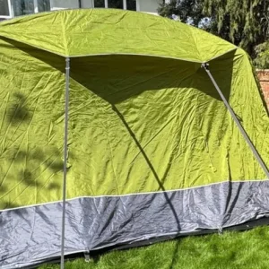 Vango 600 XL Airbeam tent with gazebo, kitchen set, chairs and table - Image 5