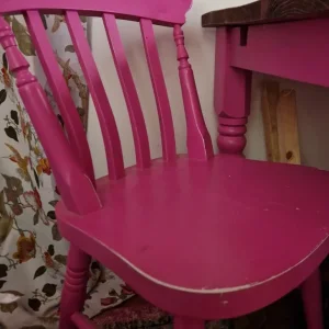 Bespoke farmhouse dining table and chairs - Image 4