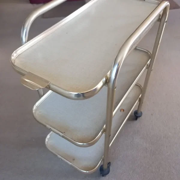Antique vintage hostess trolley
