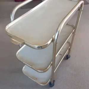 Antique vintage hostess trolley