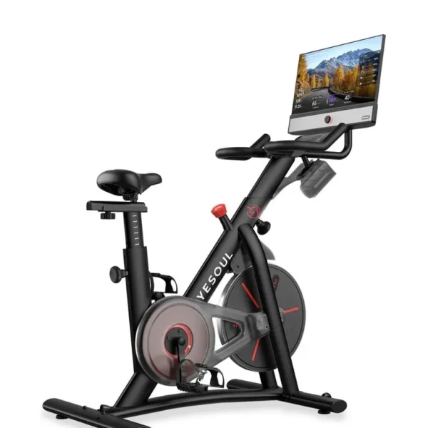 New Exercise Bike with Display Screen – Great for Home Workouts