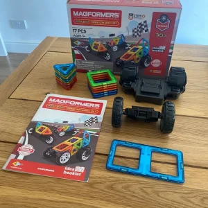 Magformers 17-piece Amazing transform wheel set