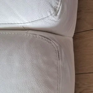 2x white dfs sofa - Image 7