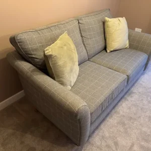 Next Hampshire 3 seat sofa and snuggle chair - Image 2