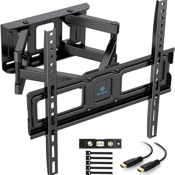 PERLESMITH PSMFK4 EXTENDABLE DUAL ARM TILT WALL BRACKET FOR 26 TO 65 INCH TVs