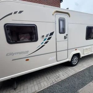 2011 Bailey Olympus 534 4 berth with fixed bed and end washroom - Image 3