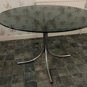 Glass Round Dining Table - Image 2