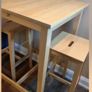 Ikea bjorkudden bar table - Image 5