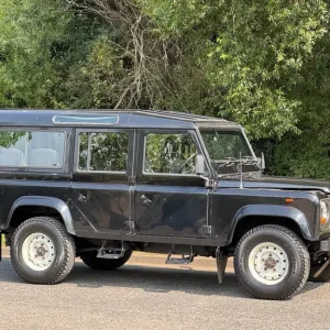 1986 Land Rover Defender 110 County Station Wagon with Mazda 3.5 SL35Ti Turbo Diesel Conversion