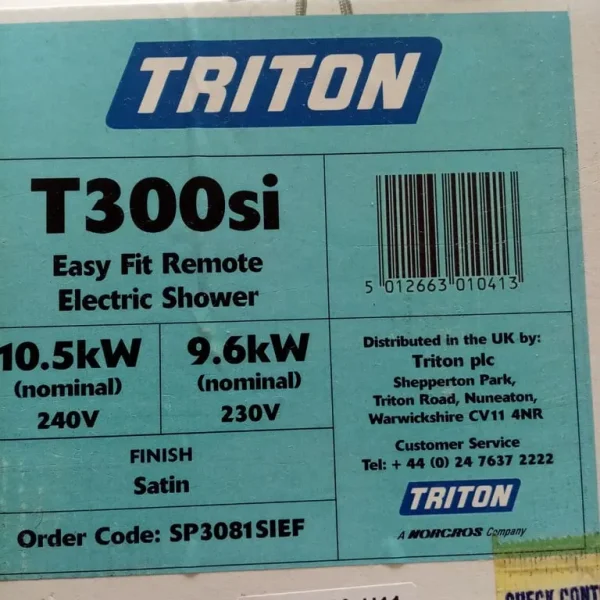 Triton T300Si 10.5kW BNIB Wired Remote