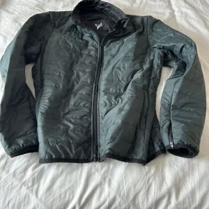 Olive Green Waxed Cotton Motorcycle Jacket Size XL - Image 5