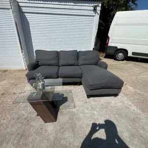 Grey Corner Sofa from sofadotcom - Image 2