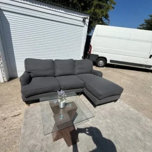 Grey Corner Sofa from sofadotcom - Image 3