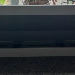 White fireplace new in box - Image 2