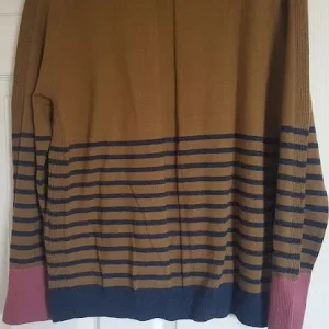 White Stuff Urban Stripe Jumper Size 16 - Image 2