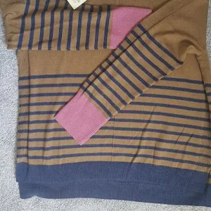 White Stuff Urban Stripe Jumper Size 16 - Image 4