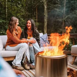Solo stove Bonfire with case, stand and ash pan