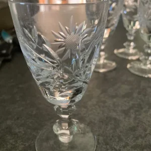 Crystal Sherry Glasses - Image 3