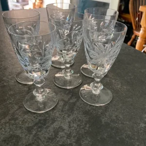 Crystal Sherry Glasses