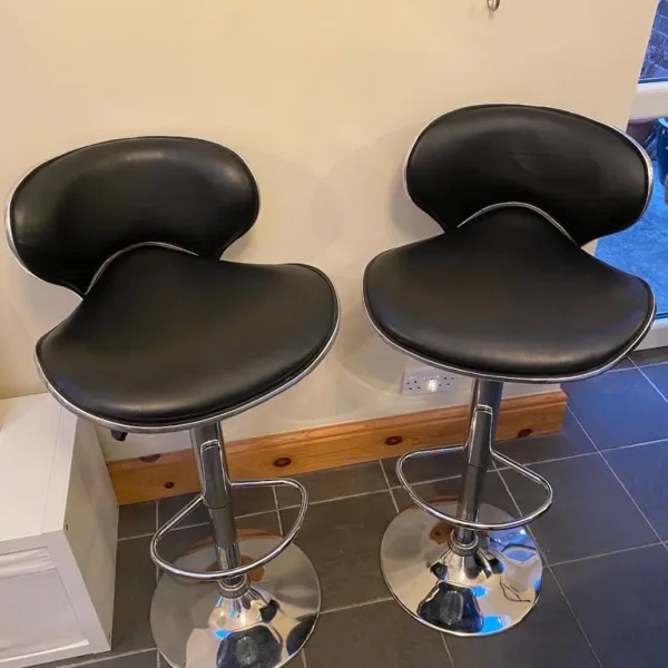 Two bar stools
