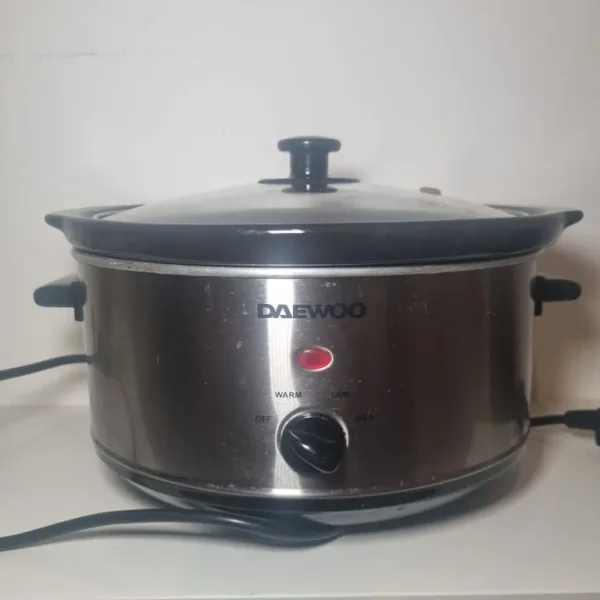 Daewoo Slow Cooker - Stainless Steel