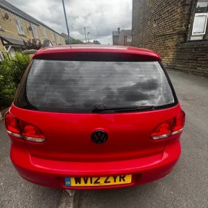 Volkswagen Golf 1.6 TDI DSG 2012 MK6 Red 5-door - Image 4