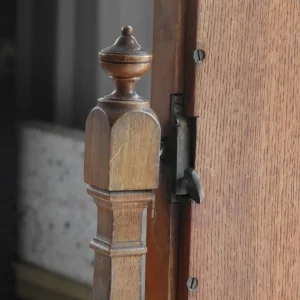 Victorian ash mirrored dressing table - Image 8
