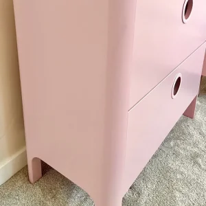 IKEA BUSUNGE Kids chest of drawers – Light Pink – As new - Image 2