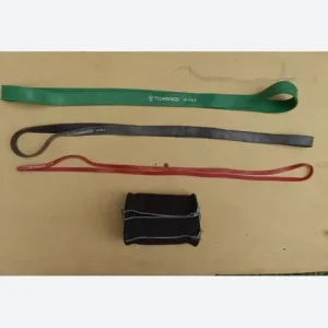 Mini stepper, ab roller, and resistance bands bundle - Image 4