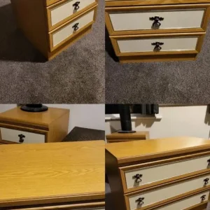 Vintage 3-Drawer Dressers x 2