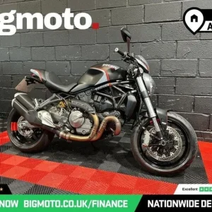 2020 Ducati Monster 821 Stealth – Black, 4,946 miles, manual, Euro 4