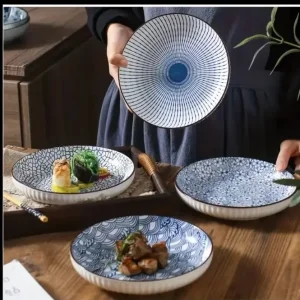 4 bowls and 4 plates set - Image 3