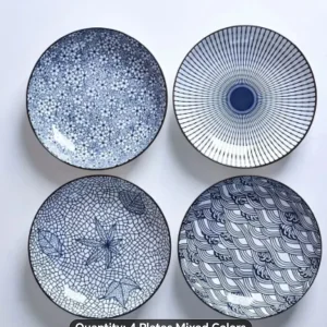 4 bowls and 4 plates set - Image 8