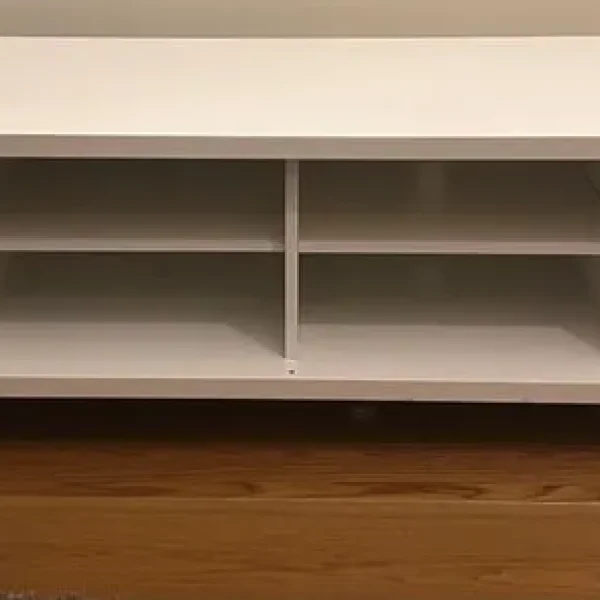 White TV stand