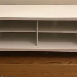 White TV stand