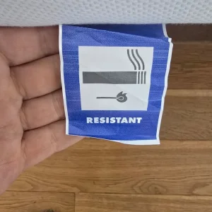 Ikea Slattum double bed and mattress - Image 7